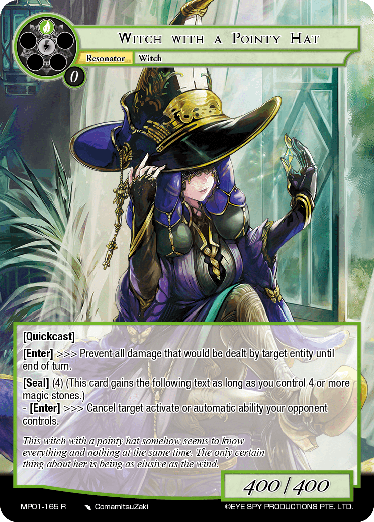 Witch with a Pointy Hat