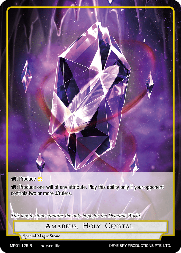 Amadeus, Holy Crystal