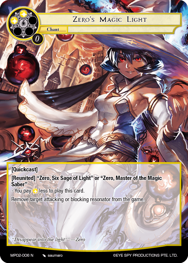 Zero's Magic Light