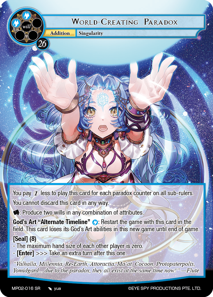 World-Creating Paradox