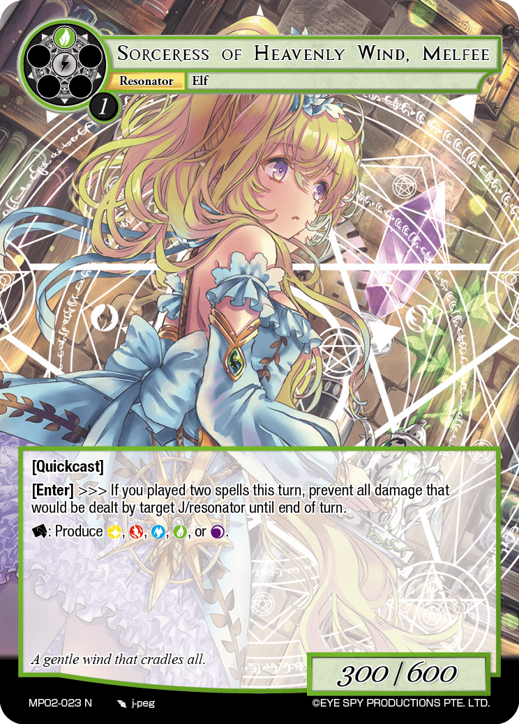 Sorceress of Heavenly Wind, Melfee