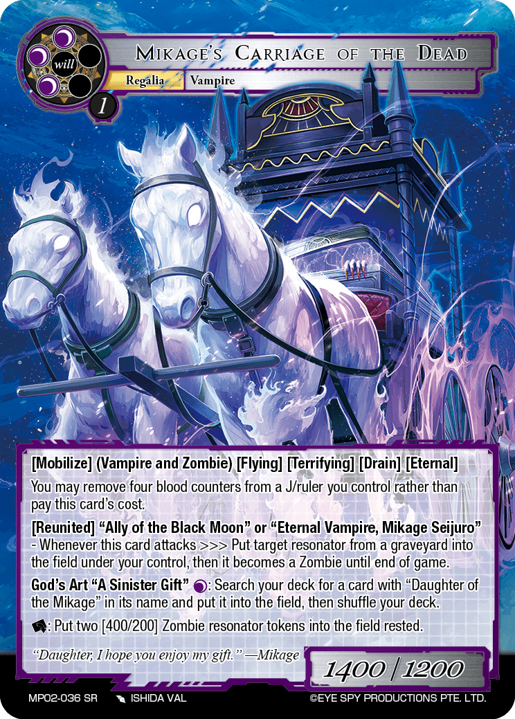 Mikage's Carriage of the Dead