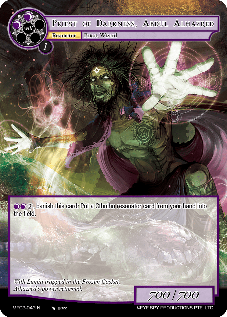 Priest of Darkness, Abdul Alhazred