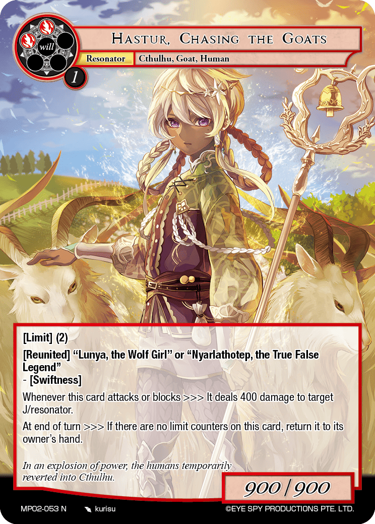 Hastur, Chasing the Goats