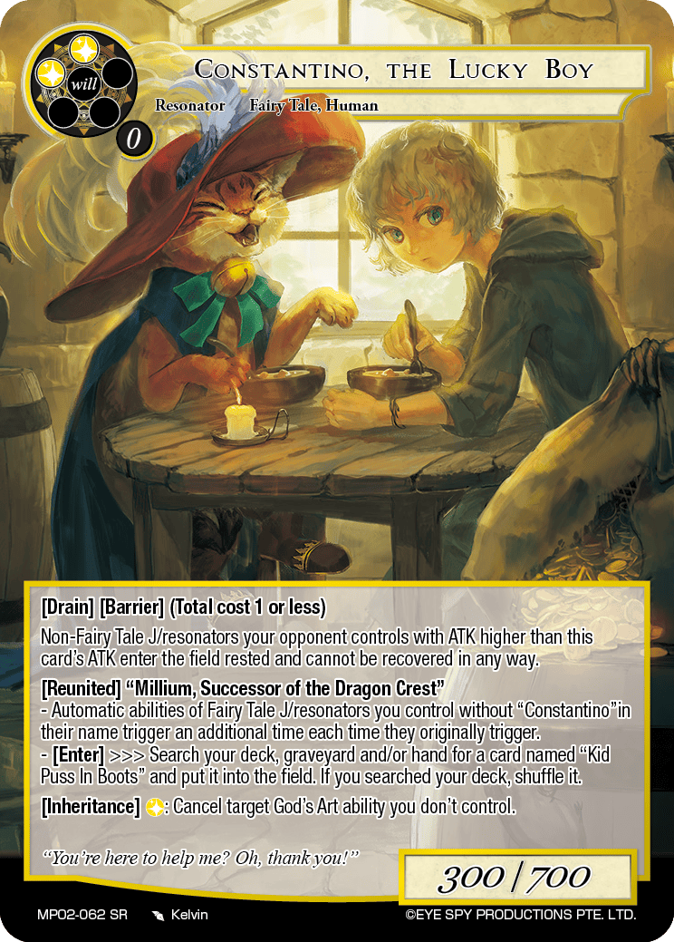 Constantino, the Lucky Boy