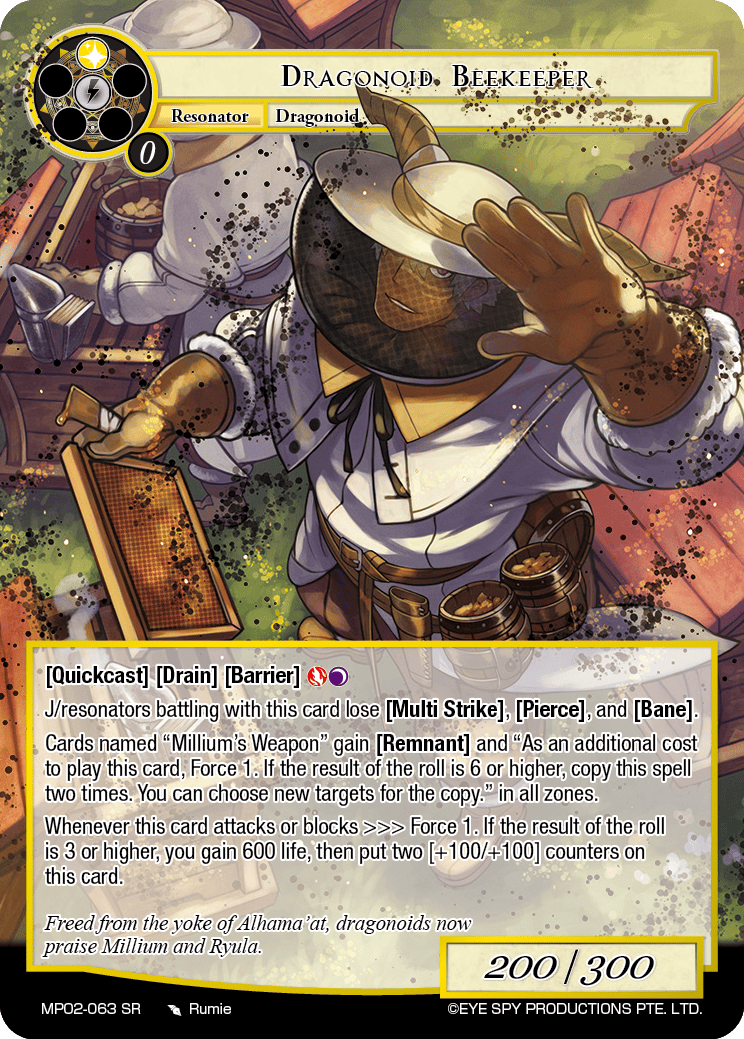 Dragonoid Beekeeper