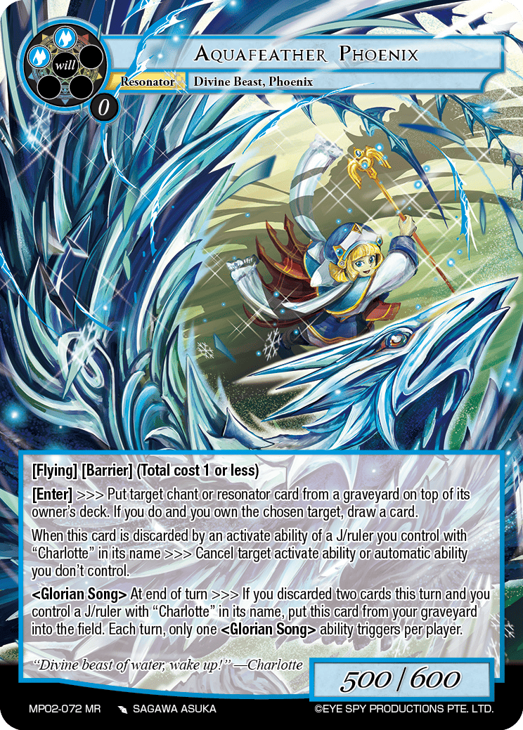 Aquafeather Phoenix