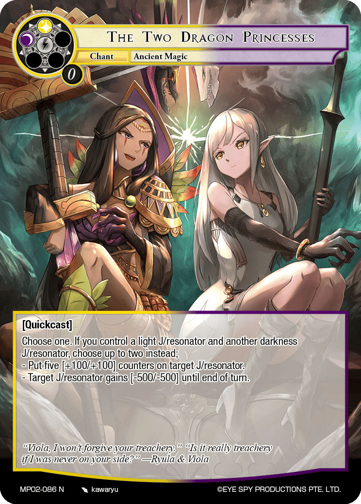 The Two Dragon Princesses