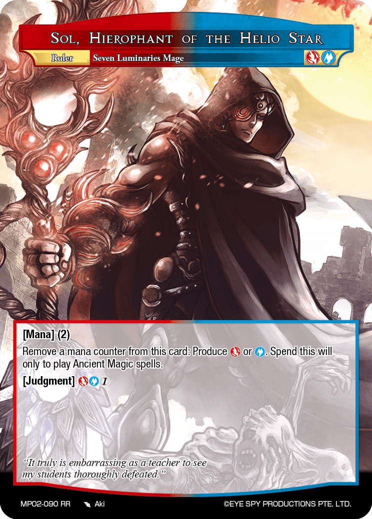 Sol, Hierophant of the Helio Star