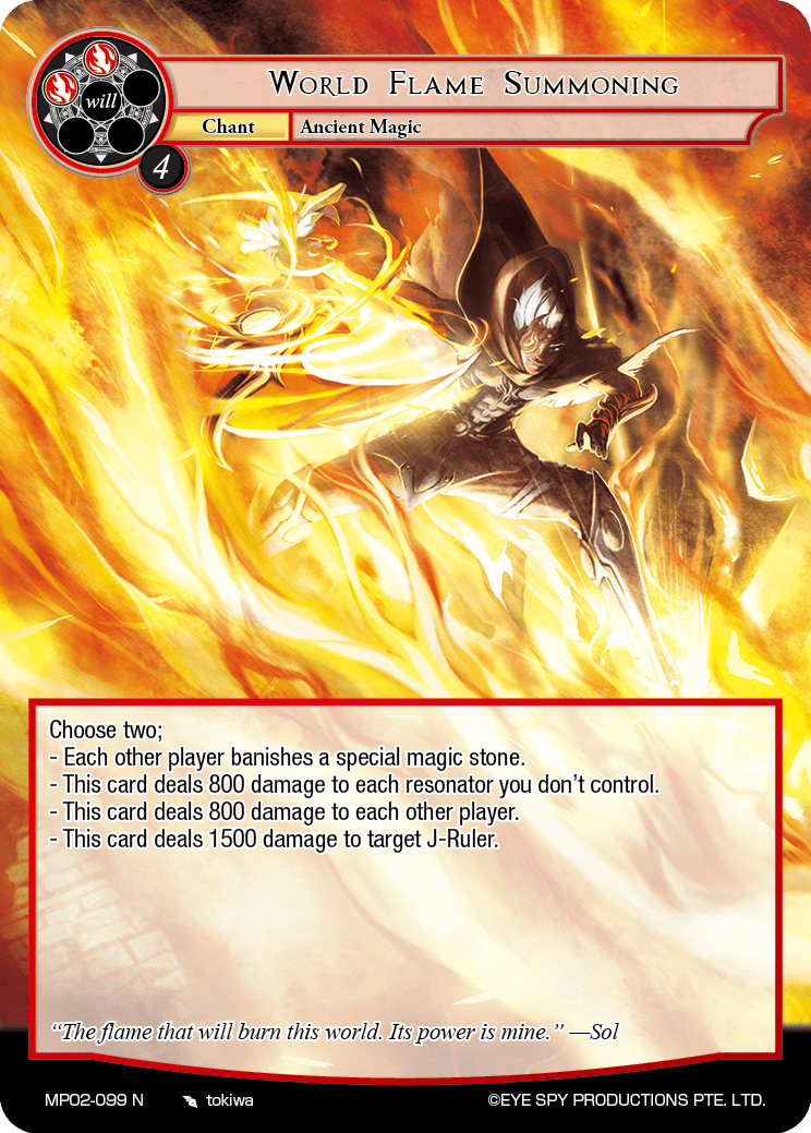 World Flame Summoning