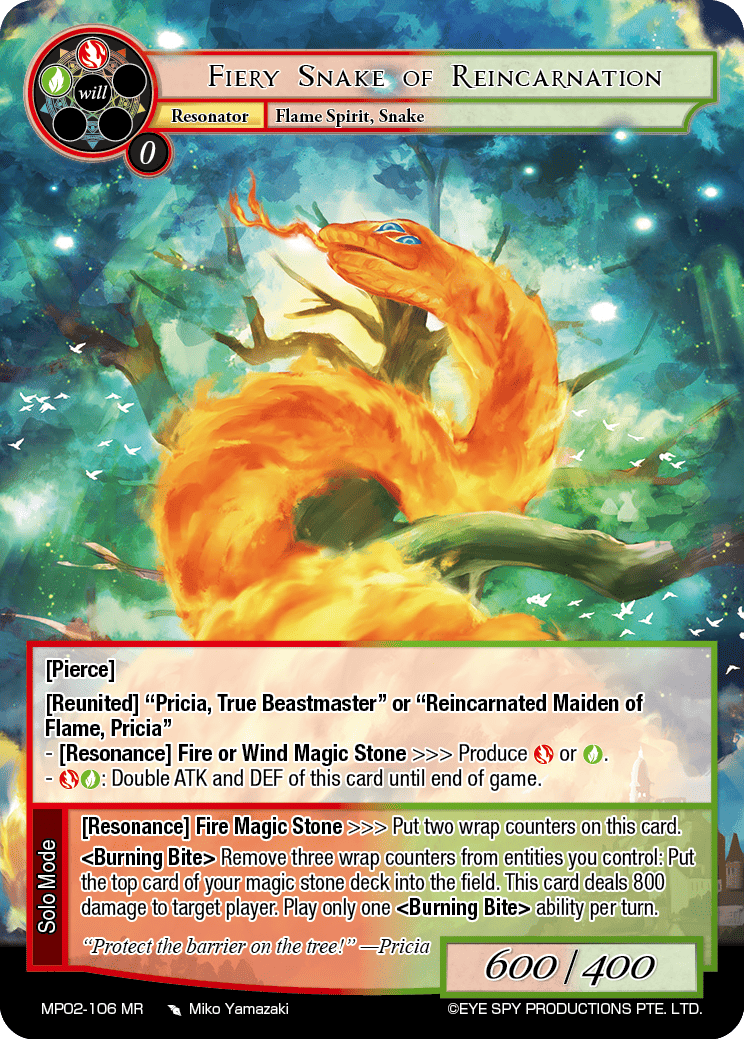 Fiery Snake of Reincarnation