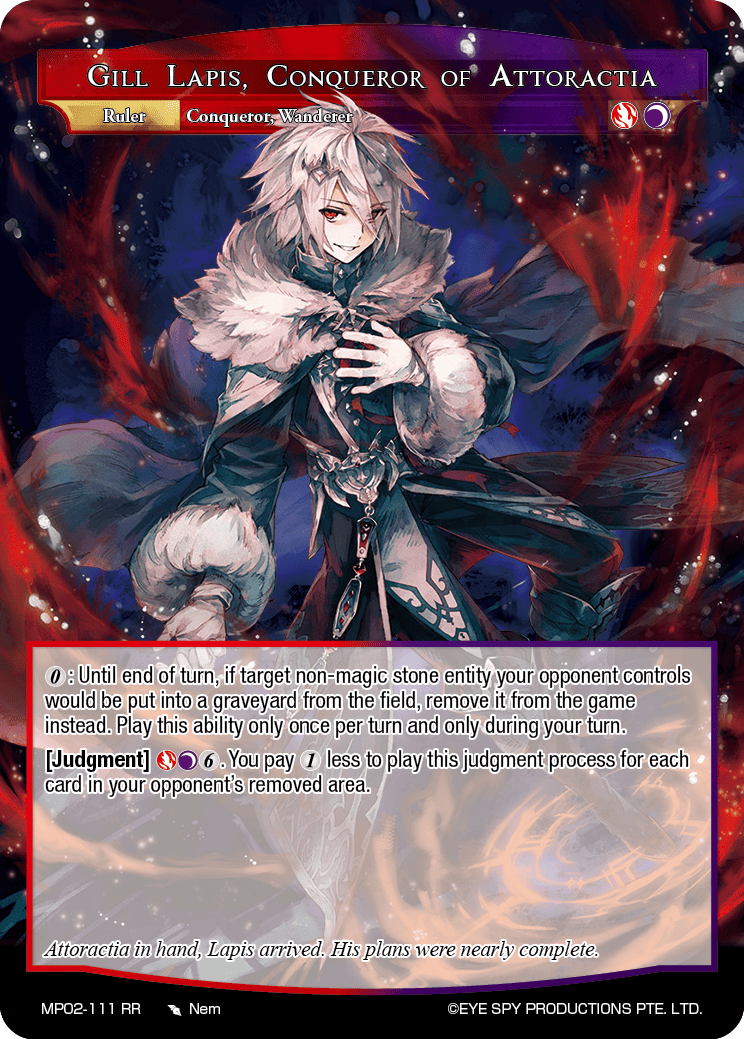Gill Lapis, Conqueror of Attoractia