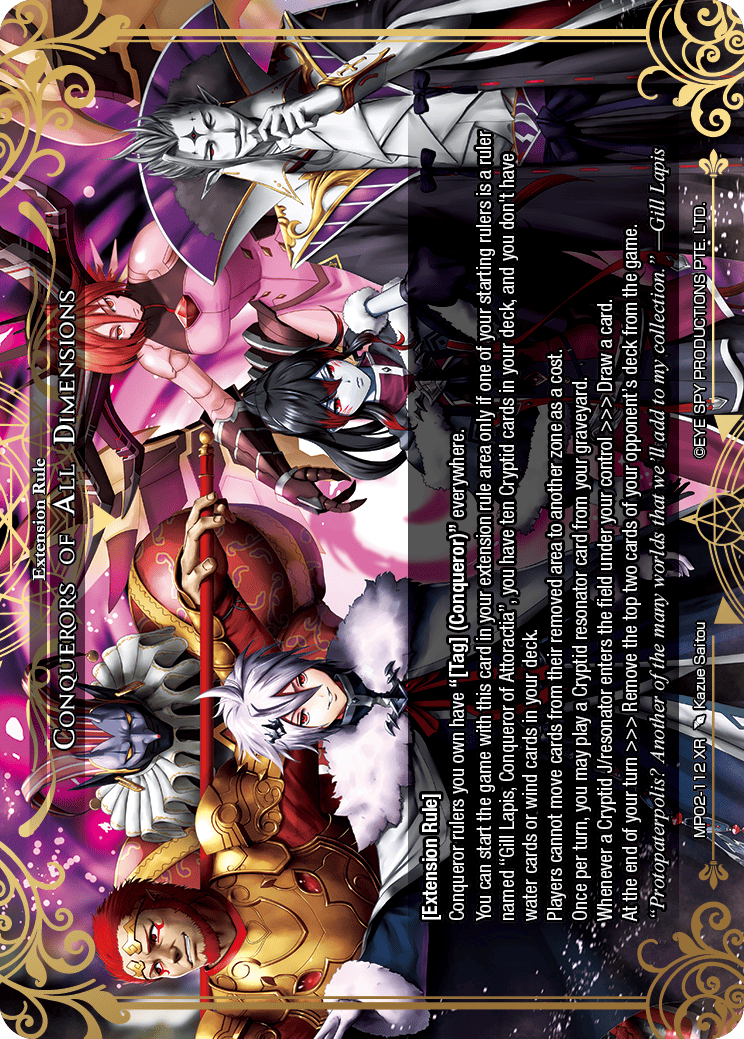 Conquerors of All Dimensions