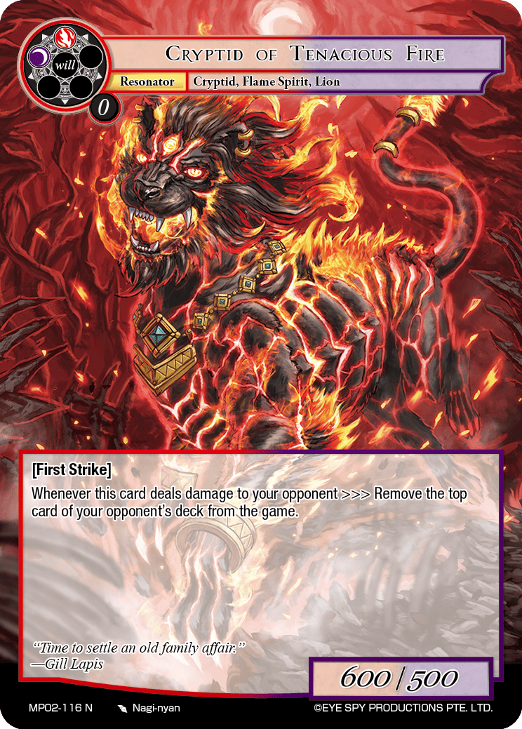 Cryptid of Tenacious Fire