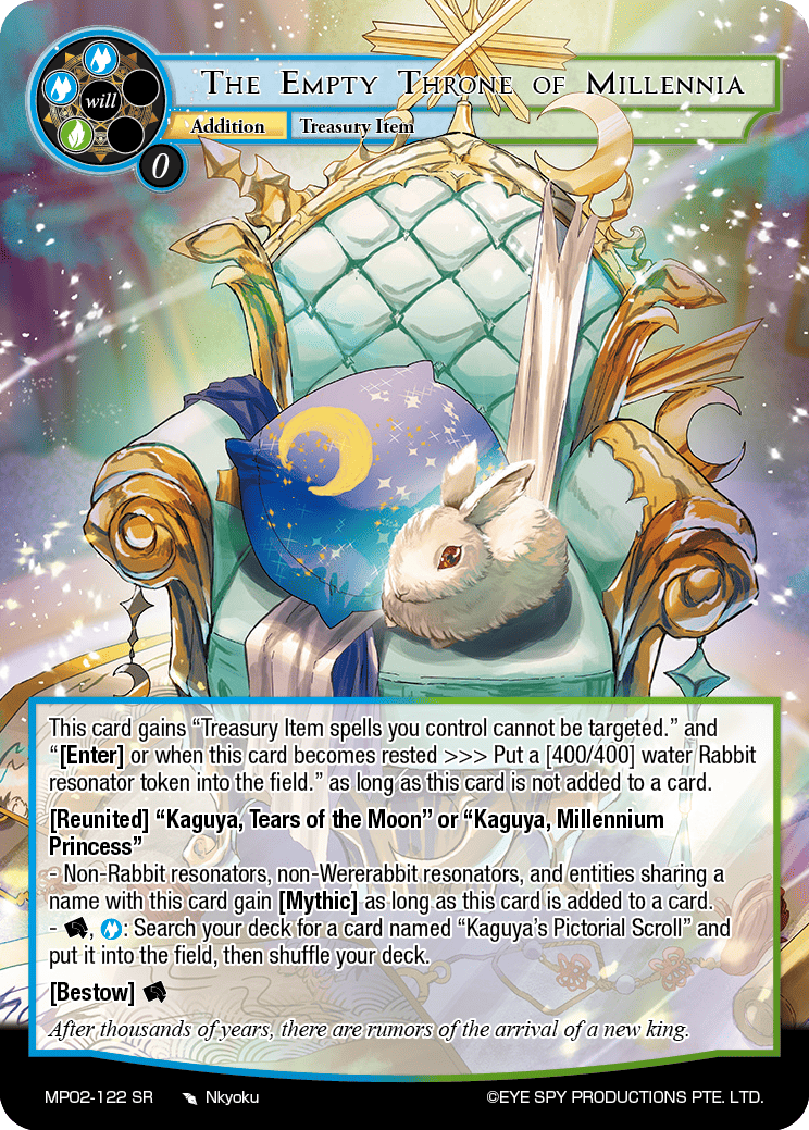 The Empty Throne of Millennia