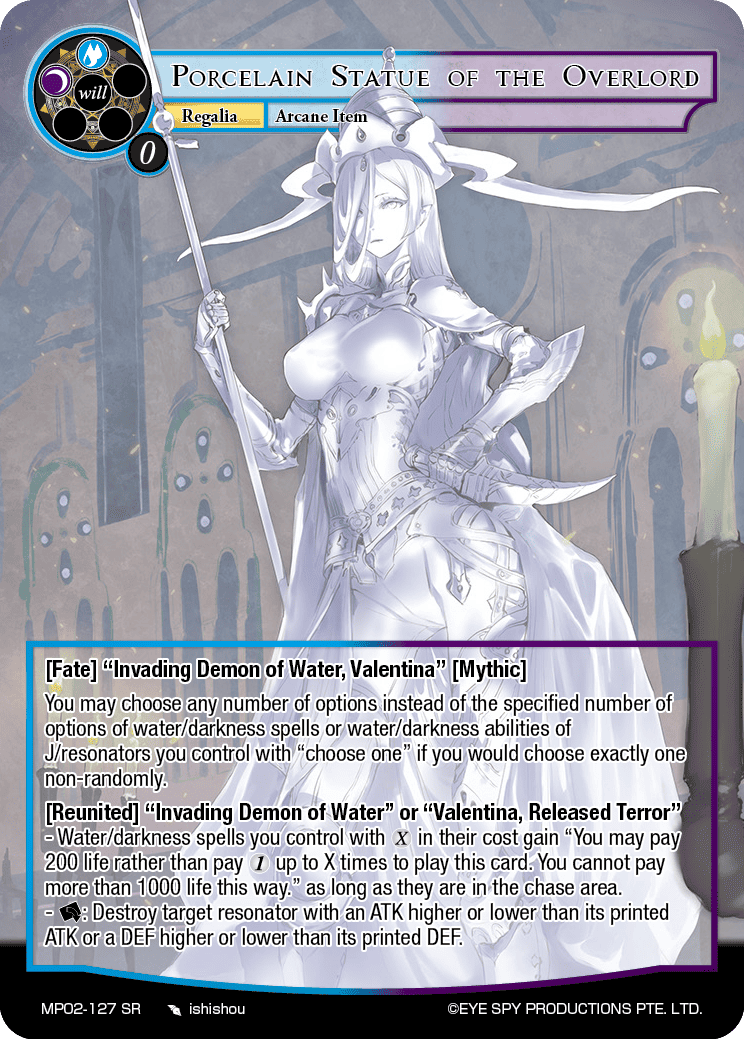 Porcelain Statue of the Overlord