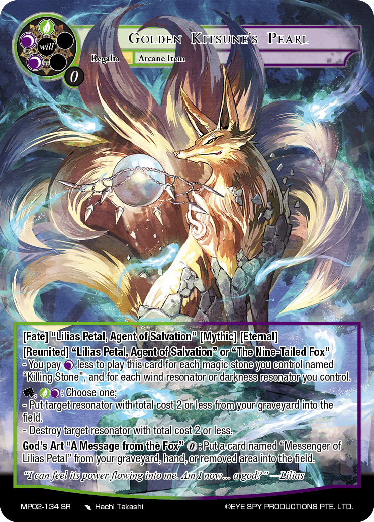 Golden Kitsune's Pearl