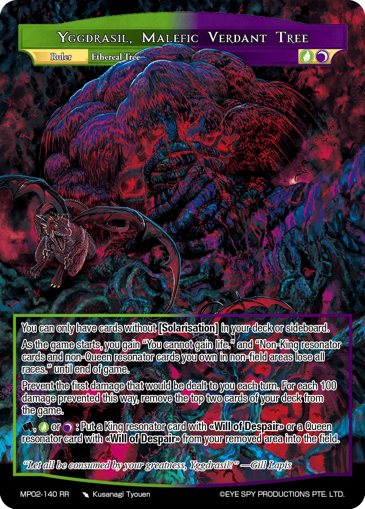 Yggdrasil, Malefic Verdant Tree
