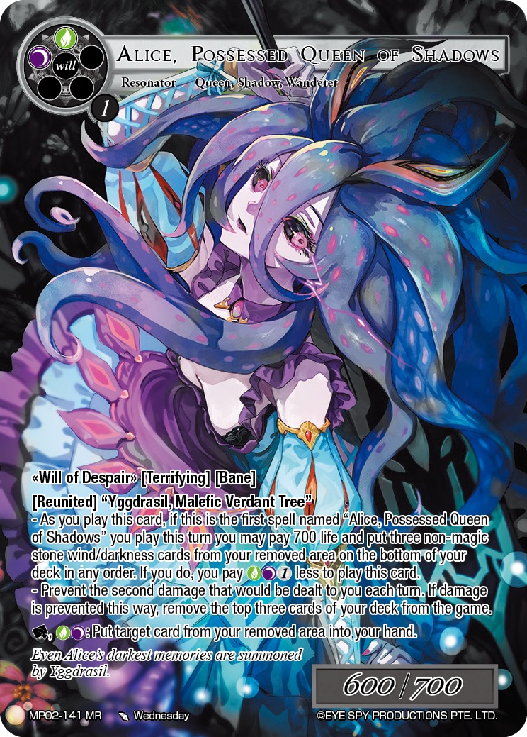 Alice, Possessed Queen of Shadows