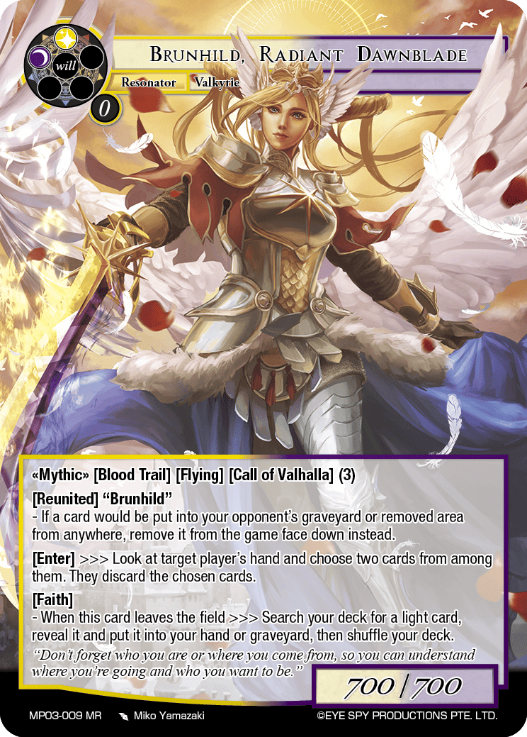 Brunhild, Radiant Dawnblade