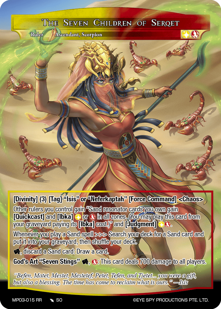 The Seven Children of Serqet