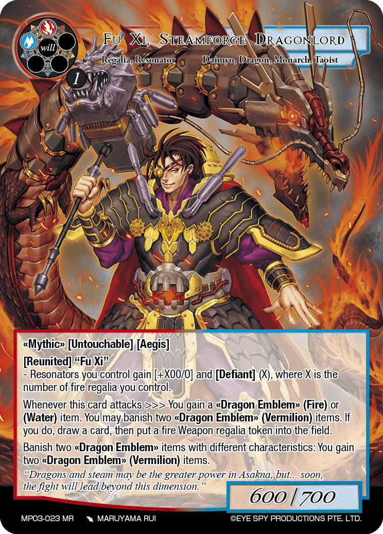 Fu Xi, Steamforge Dragonlord
