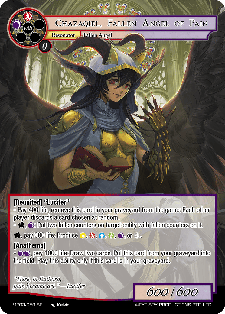 Chazaqiel, Fallen Angel of Pain