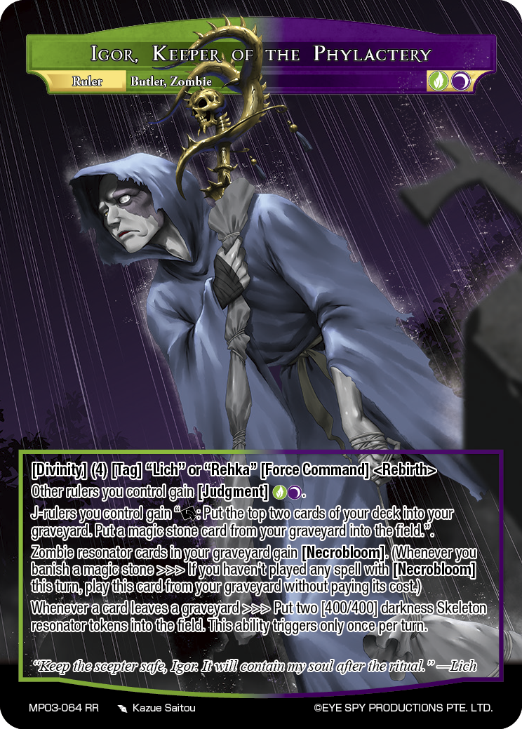 Igor, Keeper of the Phylactery