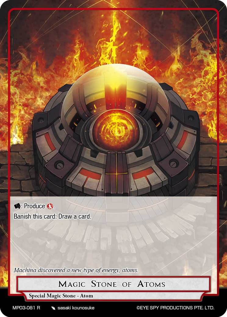 Magic Stone of Atoms