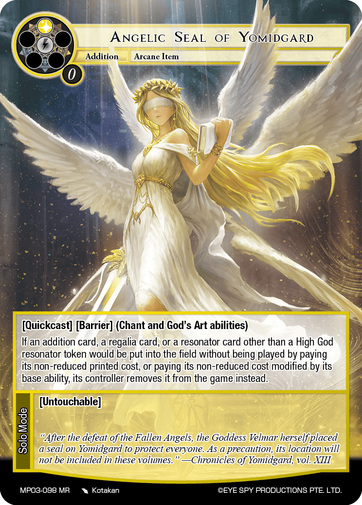 Angelic Seal of Yomidgard