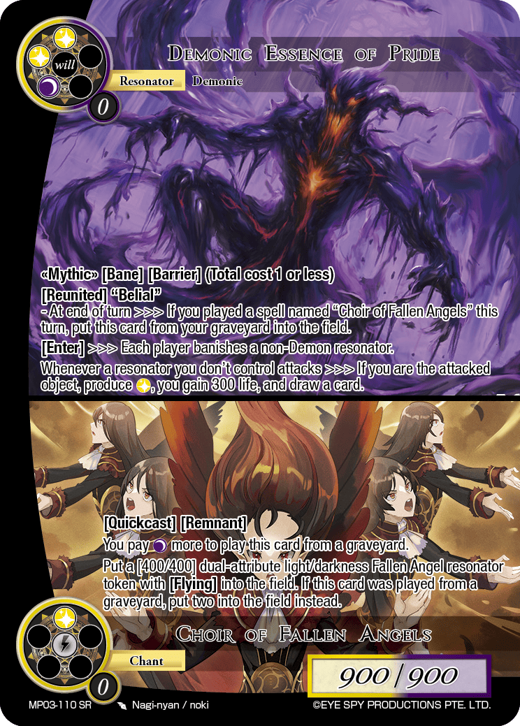 Demonic Essence of Pride // Choir of Fallen Angels