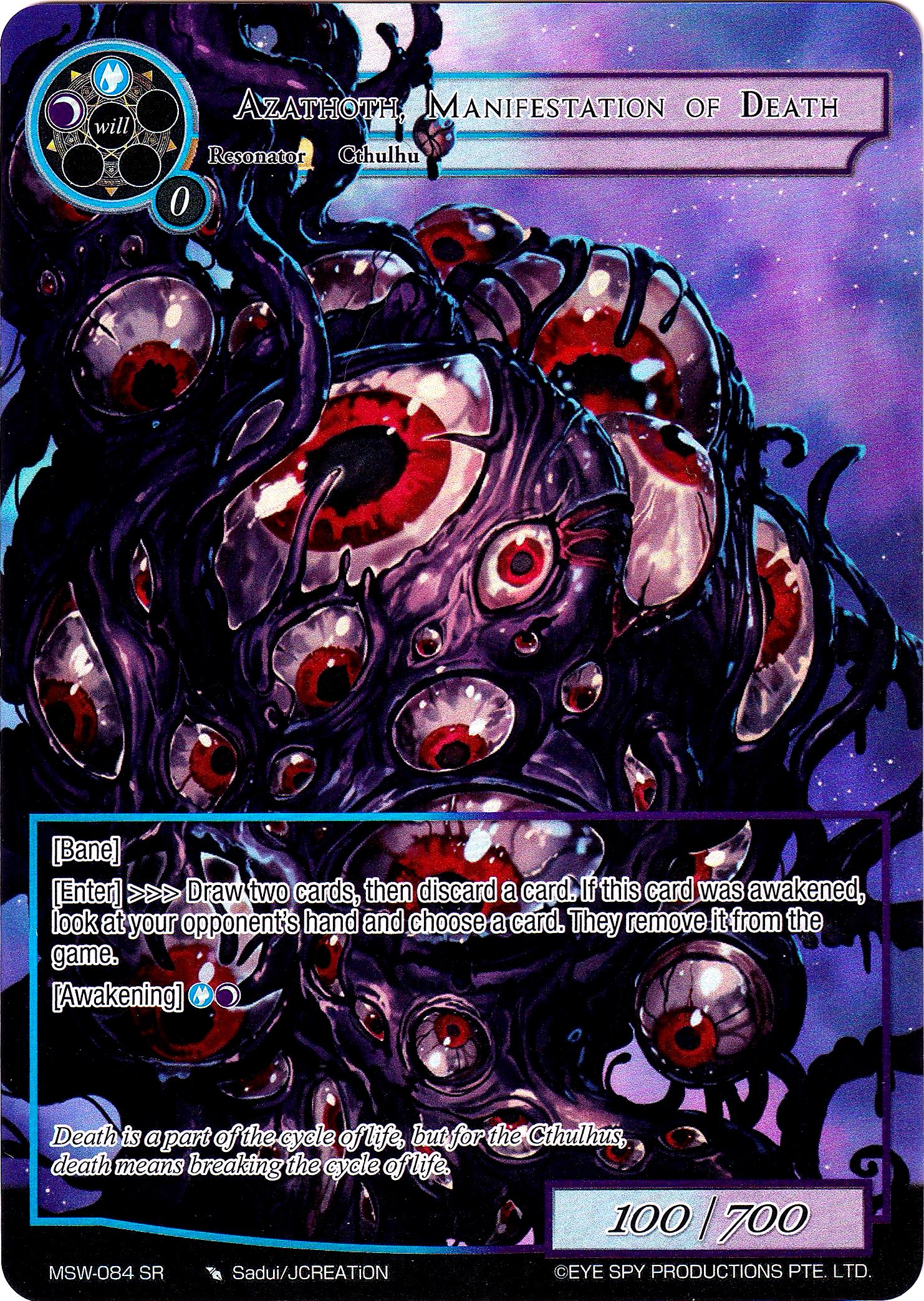 Azathoth, Manifestation of Death