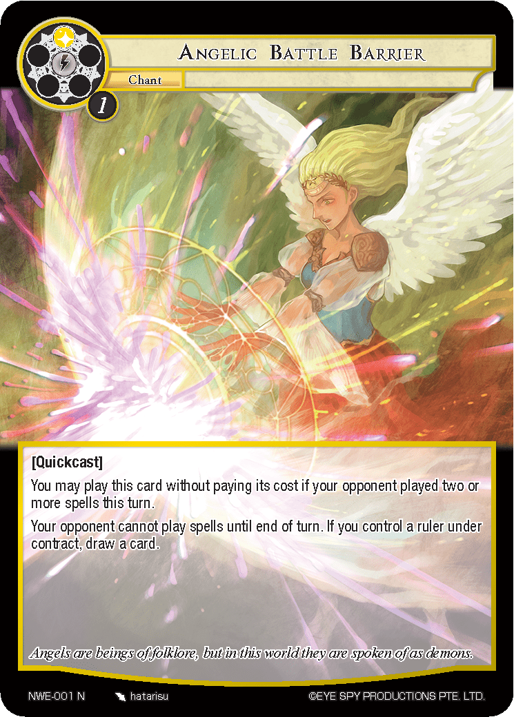 Angelic Battle Barrier