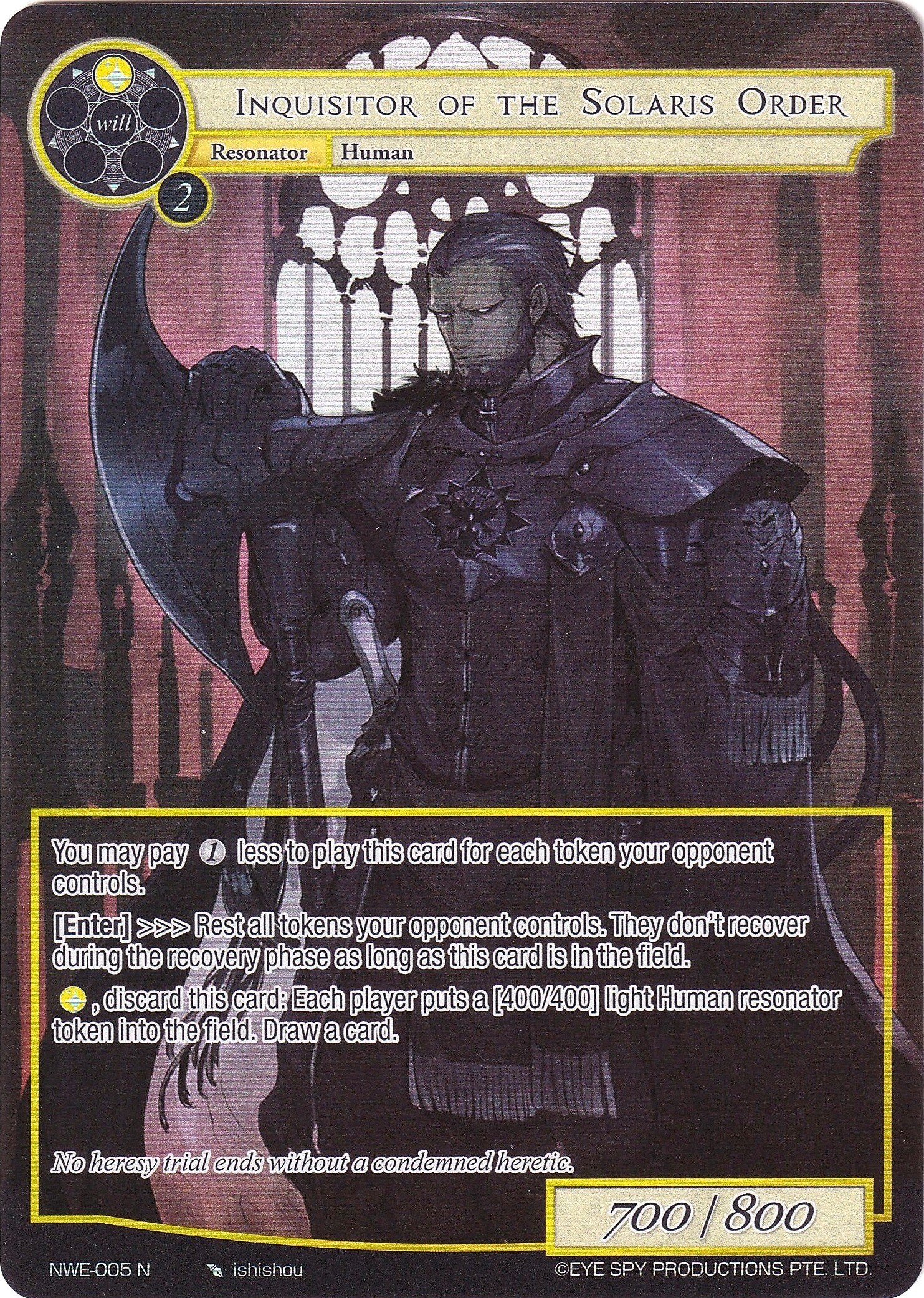 Inquisitor of the Solaris Order
