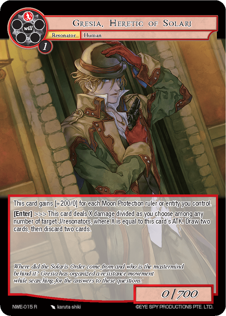 Gresia, Heretic of Solari