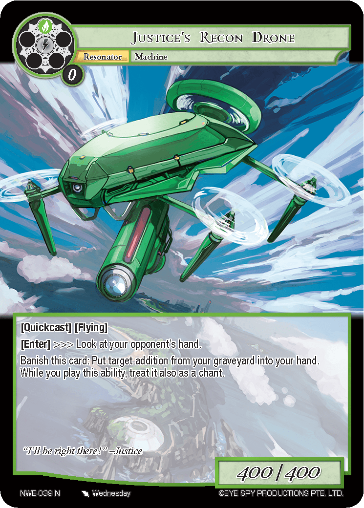 Justice's Recon Drone