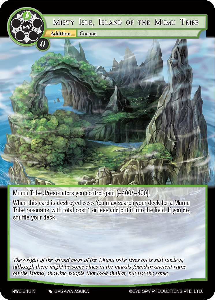 Misty Isle, Island of the Mumu Tribe