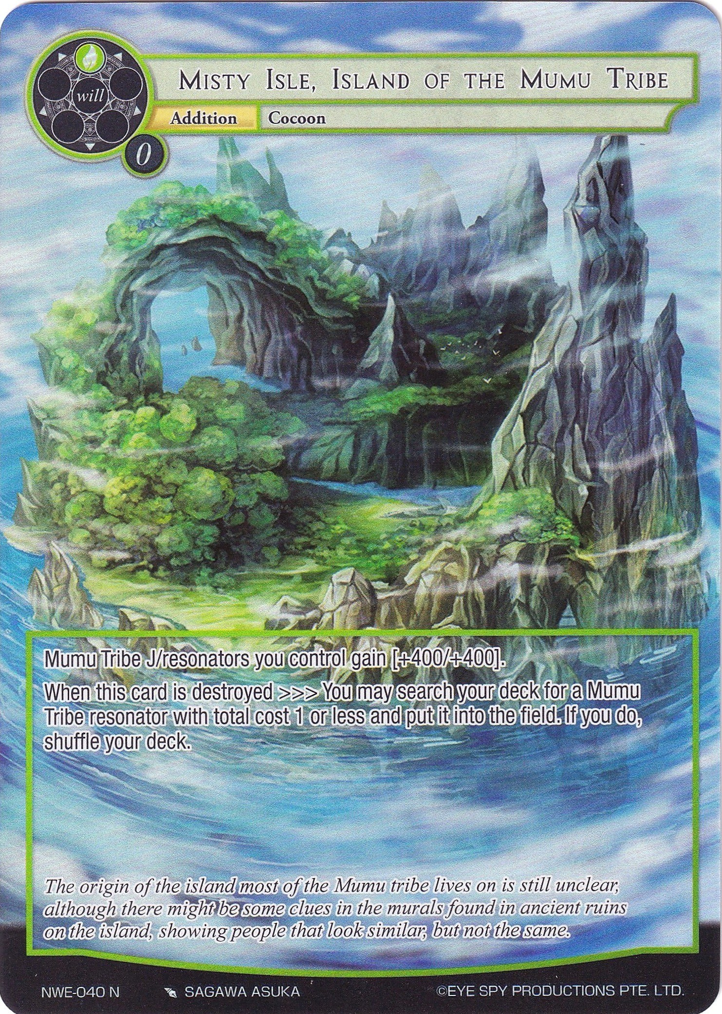 Misty Isle, Island of the Mumu Tribe