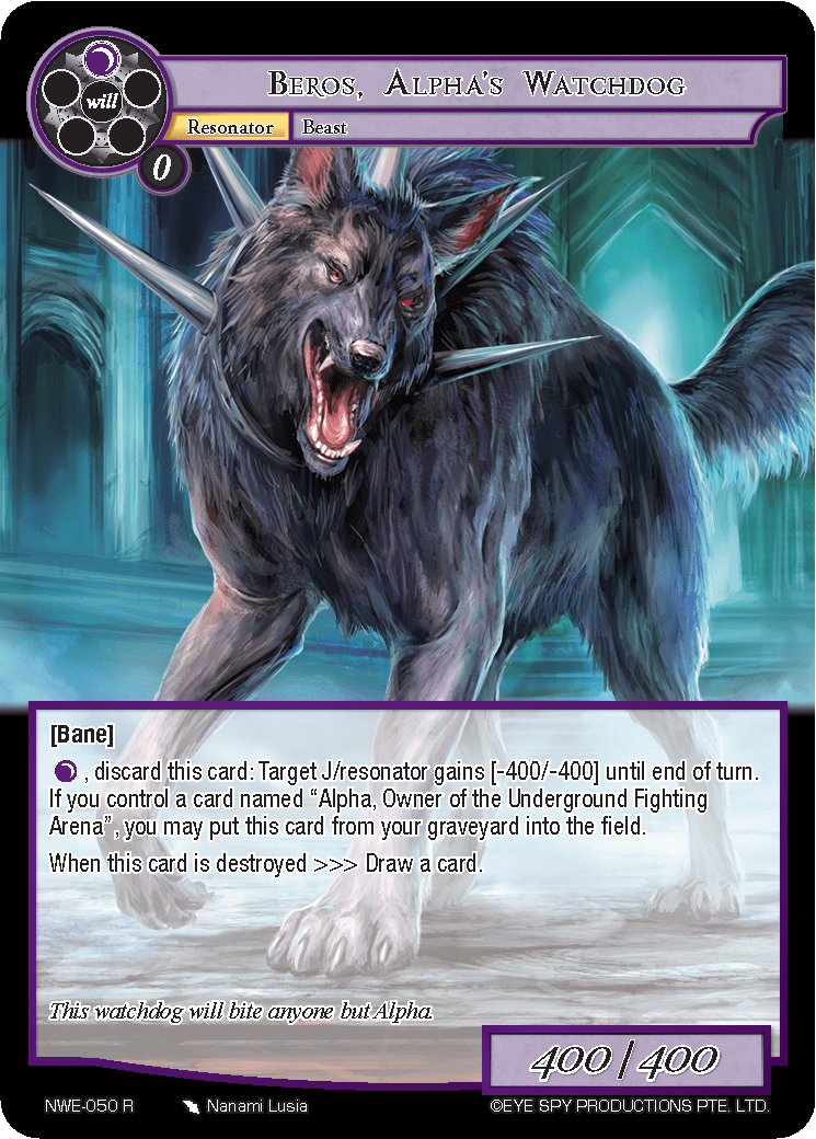 Beros, Alpha's Watchdog