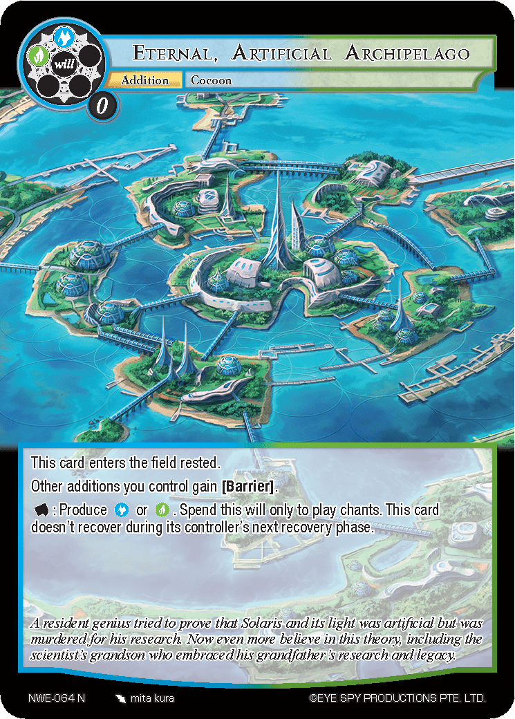 Eternal, Artificial Archipelago