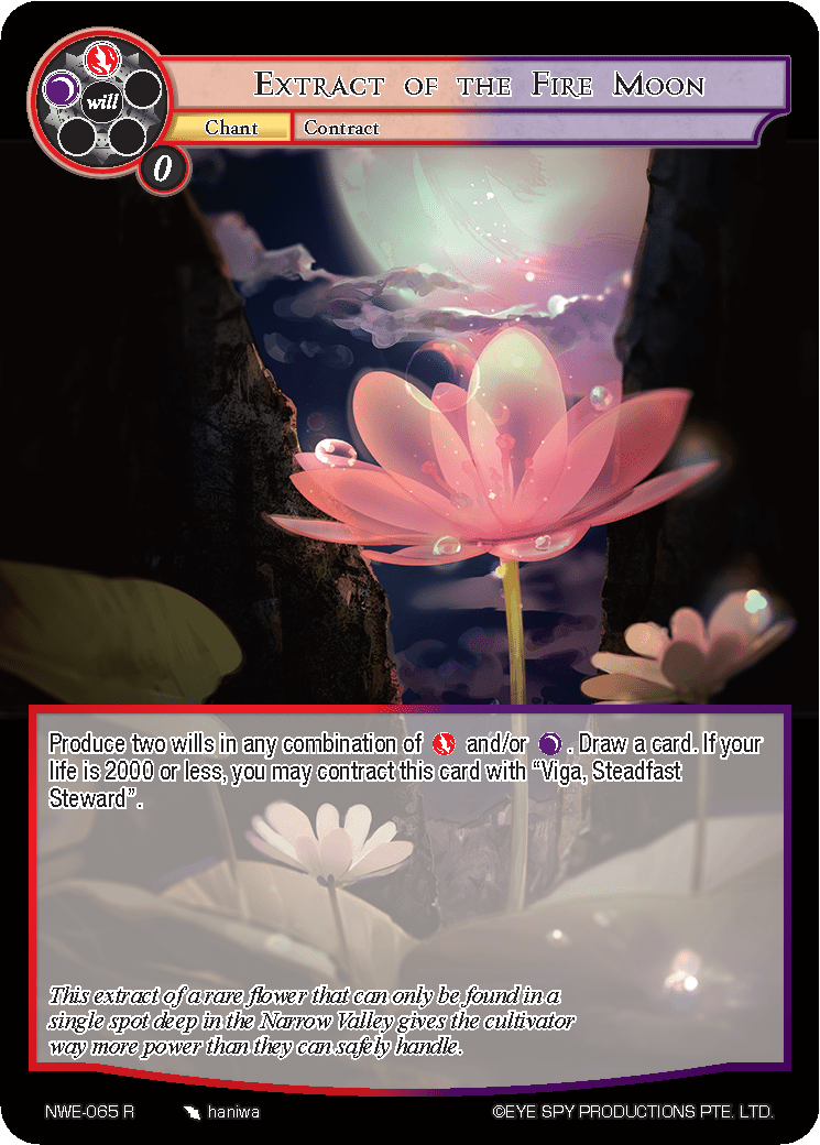 Extract of the Fire Moon