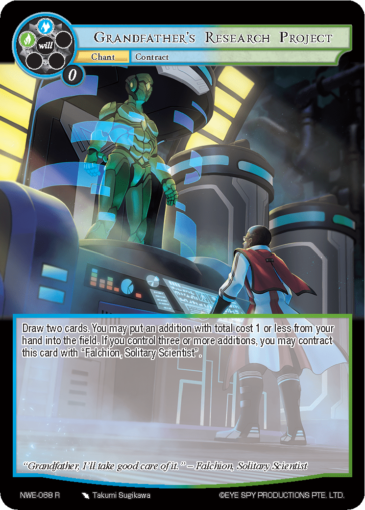 Grandfather's Research Project