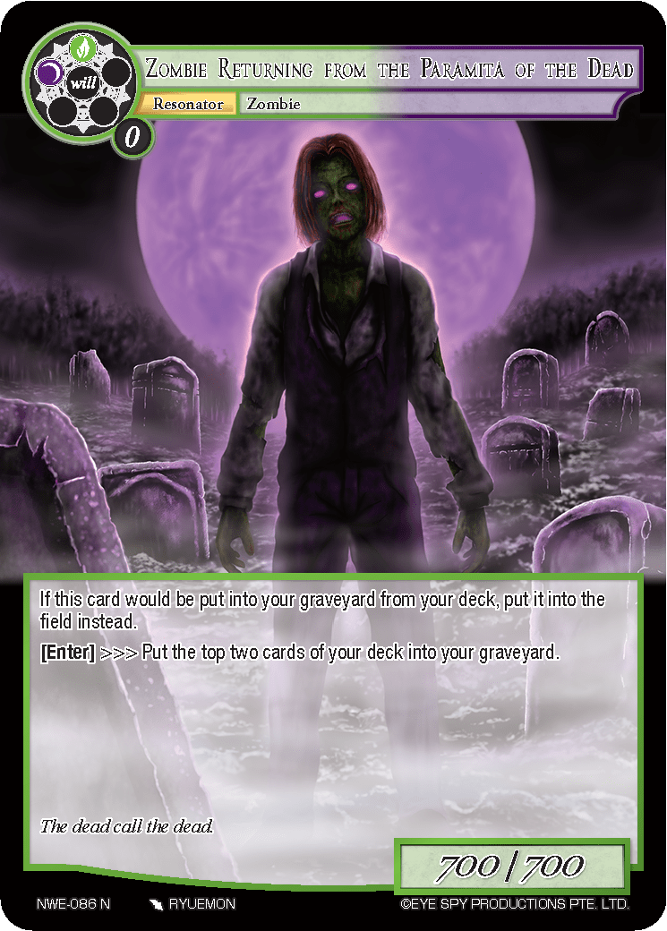 Zombie Returning from the Paramita of the Dead