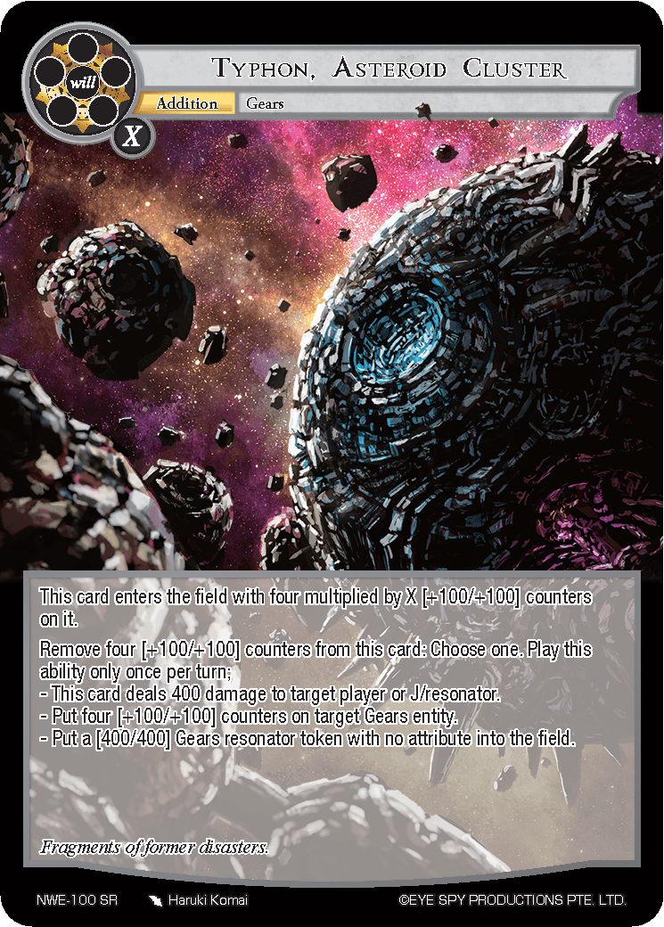 Typhon, Asteroid Cluster