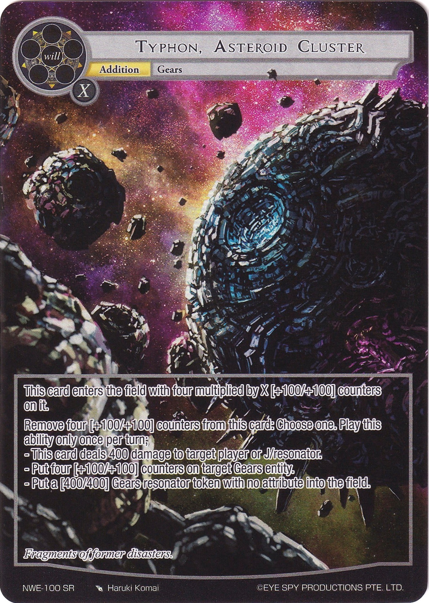 Typhon, Asteroid Cluster