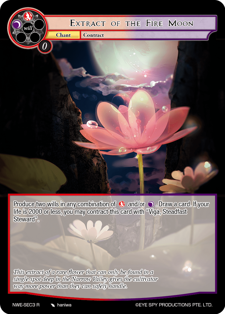 Extract of the Fire Moon