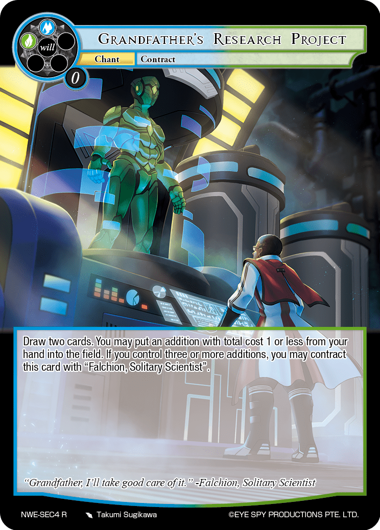 Grandfather's Research Project