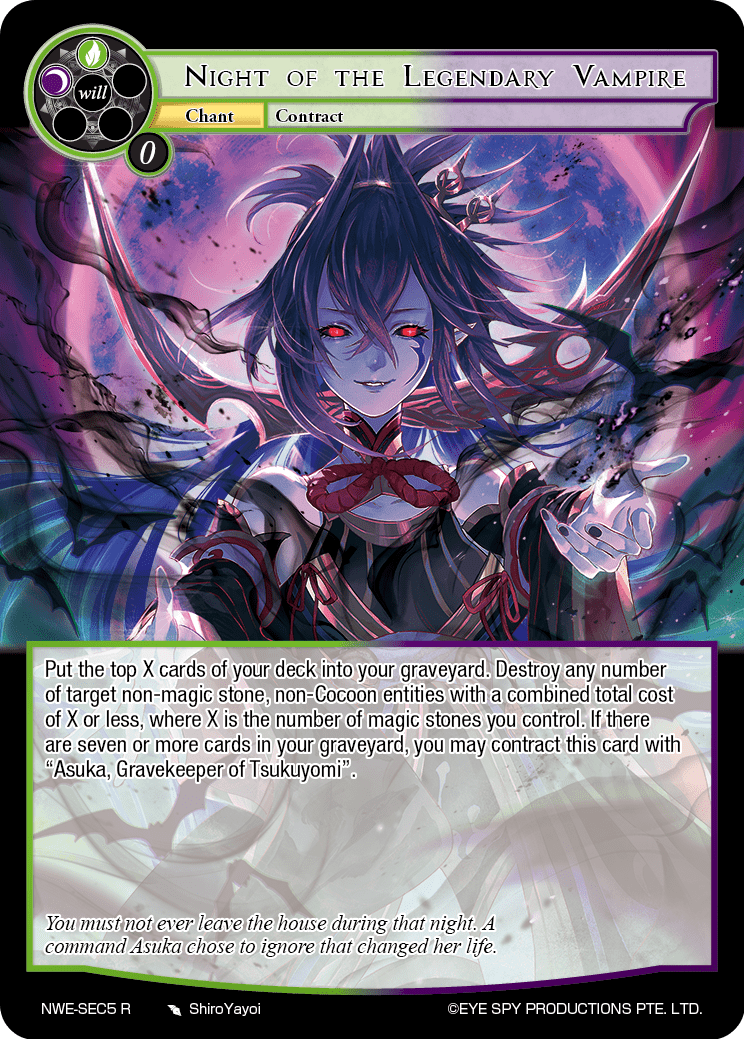 Night of the Legendary Vampire