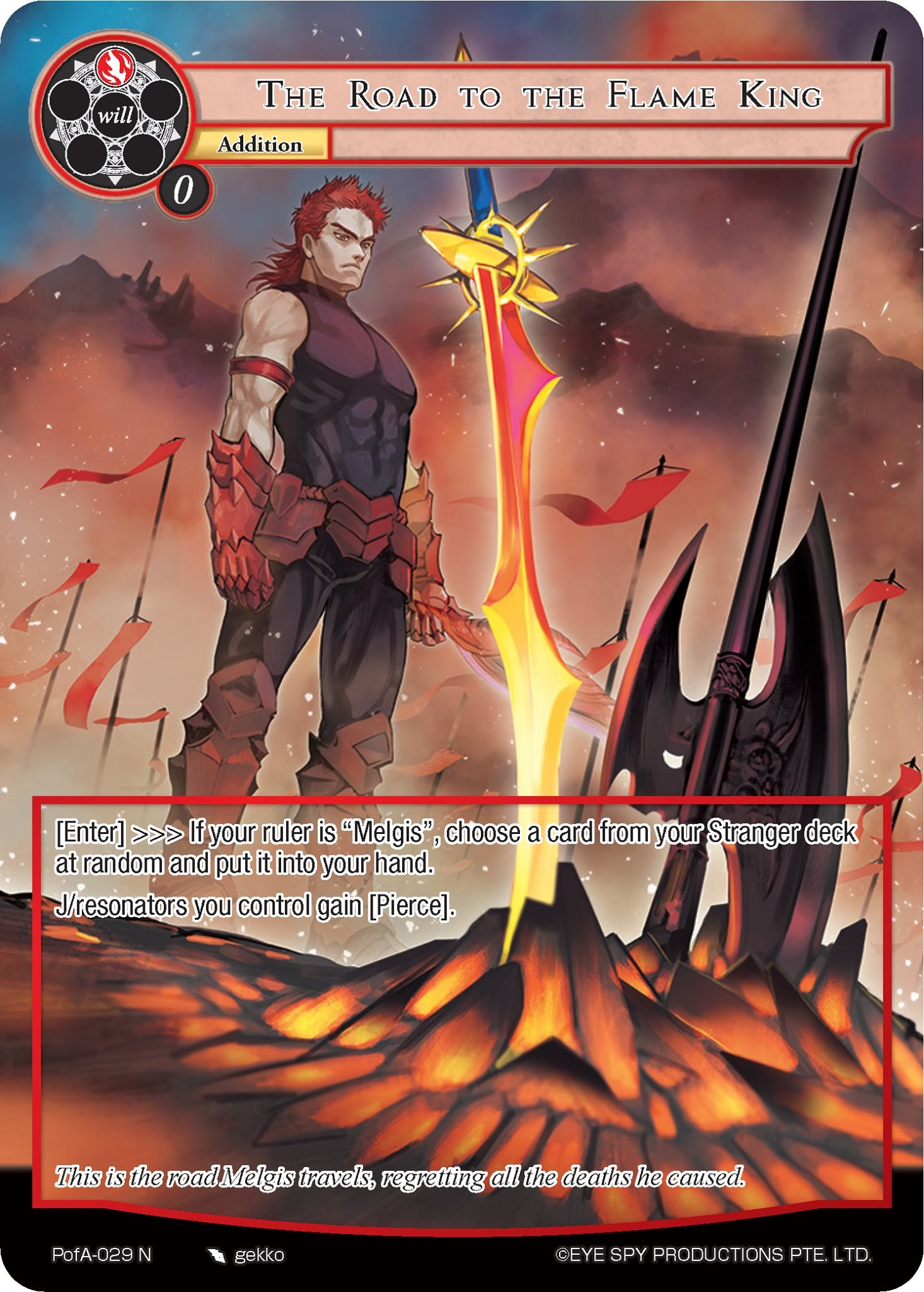 The Road to the Flame King