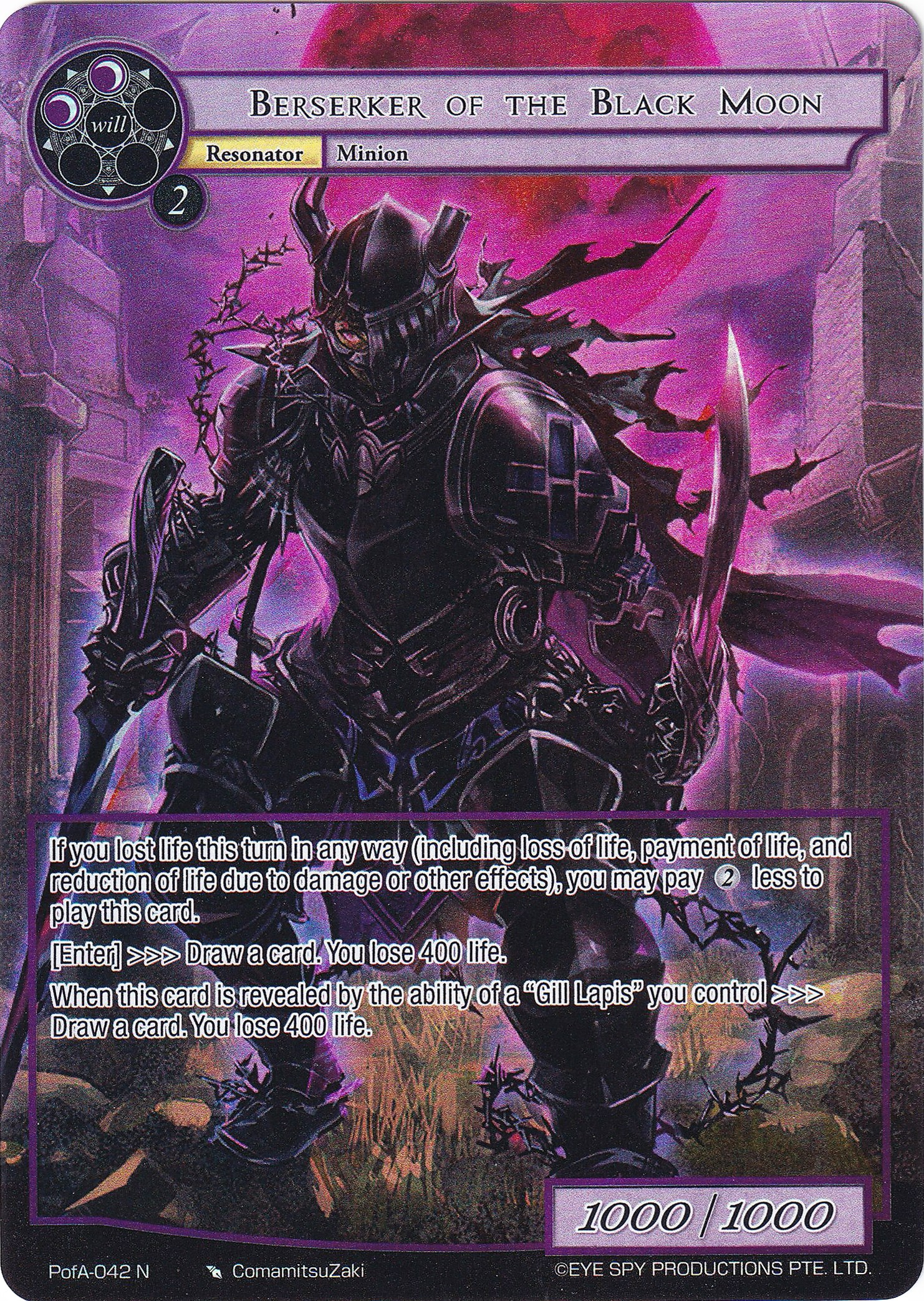 Berserker of the Black Moon